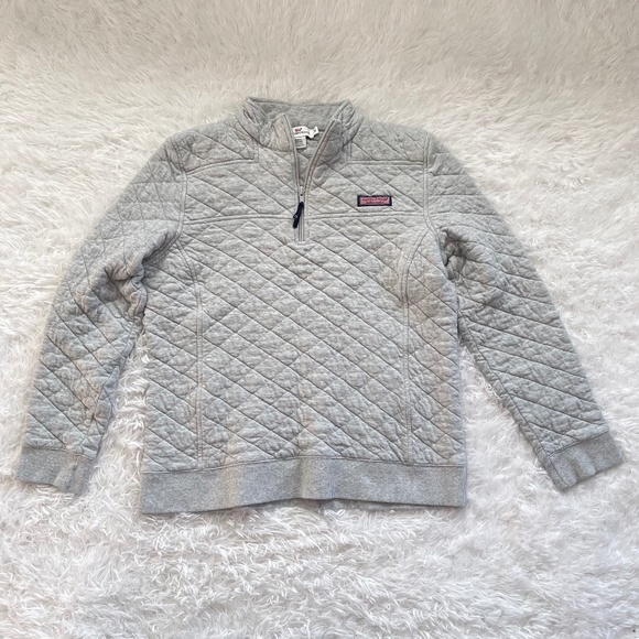 Vineyard Vines Sweaters - Vineyard Vines Quilted 1/4 Zip Popover
